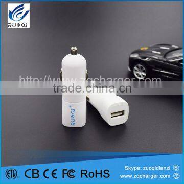 OEM Rohs 2.1a and 1a usb car charger for iphone