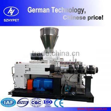 LATEST HIGH OUTPUT LOW POWER CONSUMPTION HYZS80/156 CONIC TWIN SCREW EXTRUDER