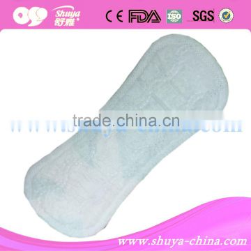 Daily used regular 155mm cottom panty liners bulk