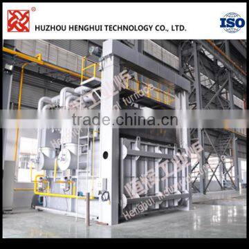 Car type gas heat treatment furnace hot heating treatment machinery for annealing quenching