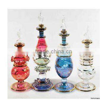 High quality Egyptian Blown Glass Perfume Bottle