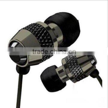 Branded handsfree metal earphones with mic