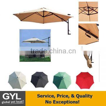 2016 Good Quality Wall Mount Umbrella, big umbrella