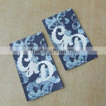 China manufacturer fashion garment paper hang tag