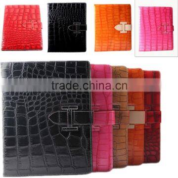 Quality Products Alligator pattern belt Leather Case For iPad air China Factory