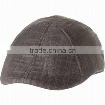 Irish style classic linen blend ivy cap