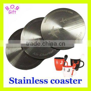 metal coaster or aluminium coaster/stainless steel coaster