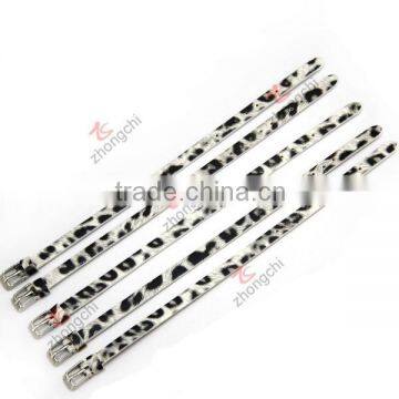 Red and Black Zebra PU Leather Bracelet, 8mm Leather Bracelet Hot Selling Charms Bracelet photo-6