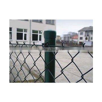 PVC coating chain link fencing/plastic chain link fence(since 1986)