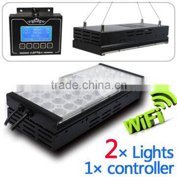 Sunrise and sunset wifi controlled chinese led aquarium light