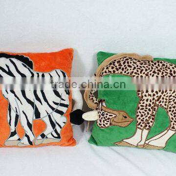 Very lovely plush embroidered cushion designs