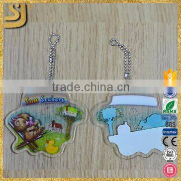 Populer Keychain, Fashion Crystal Turtle Acrylic Keychain photo-6