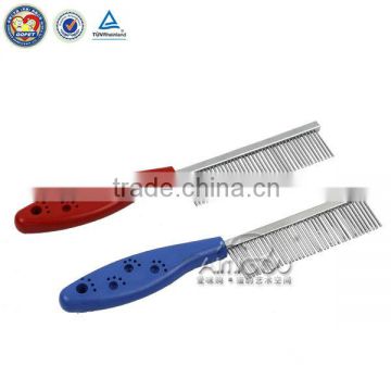 2013 novel stainless steel needle comb Pet supplies