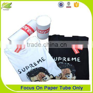 Custom cardboard t-shirt packaging tube box for clothes