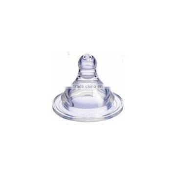 comfortable silicone baby nipple