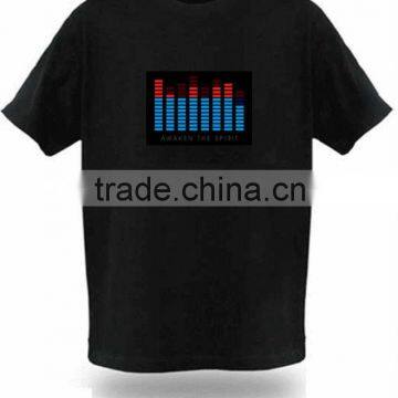 new amazing el t-shirt ,flash with any sound