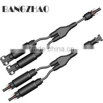 high quality Y type solar branch connector with fuse for solar system