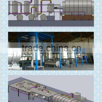 LOW PRICE and High quality Chinese produce Waste Tire Oil Refining Equipment