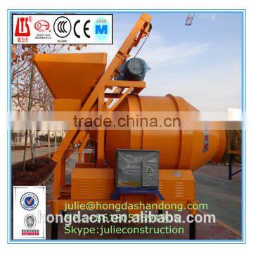 SHANDONG HONGDA double axle concrete mixer JZM350