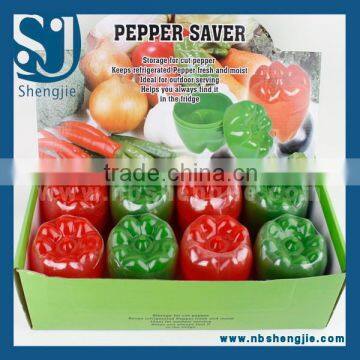 Trade assurance Plastic Fresh Storage Box Pepper Saver,foldable storage box,keyway plastic storage box