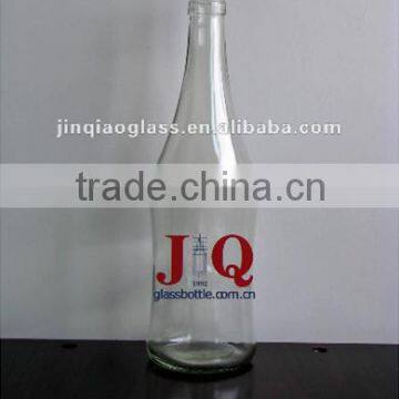 700ml round glass spirit bottle