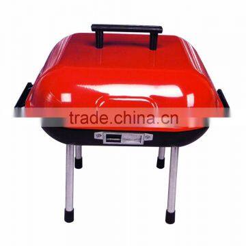 KEYO small cheap promotional portable BBQ grill 14 inch small hamburger grill