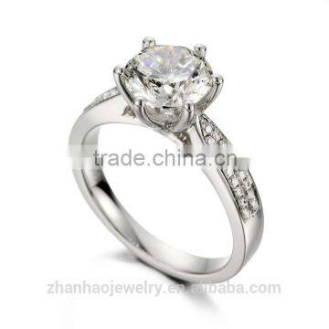 latest famous designers wedding aaaaa cubic zirconia ring design