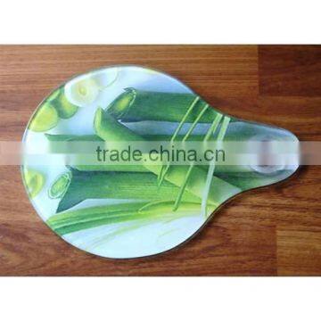 Tempered Glass Chopping Board with 3 to 5mm Thickness, Customized Sizes are Accepted