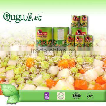 canned food,peas and carrots