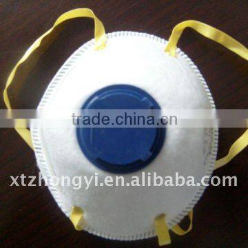 Valved Particulate Respirator with cotton