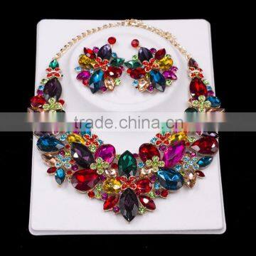 2016 Haniye multicolors trending products jewerly set dubai gold jewelry set