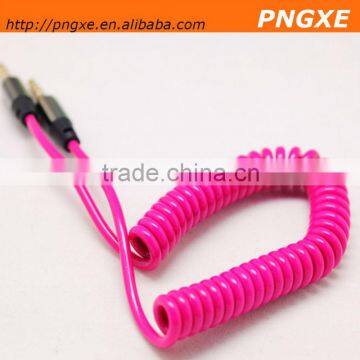 Car audio aux extention cable core for apple iphone 4