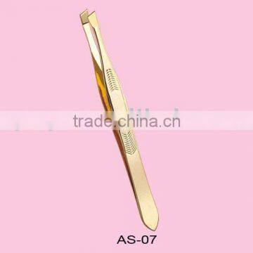 Tweezer/flat stainless steel tweezers