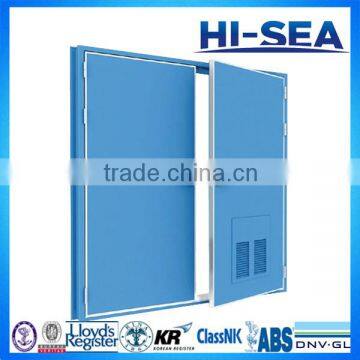ABS CCS BV Marine A60 A30 A15 B15 B0 Double-Leaf Steel Fire Door for Ship photo-3
