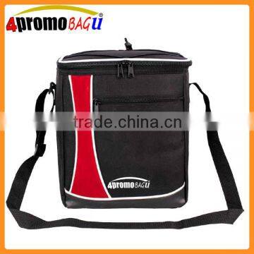 Insulated Type and Cans Use 600D polyester lunch cooler bag
