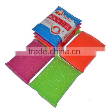 China Yiwu factory Wholesales super kitchen bath mesh sponge scourer