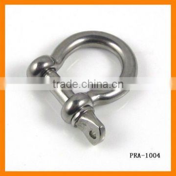 Stainless steel security d shape shackle PRA-1004