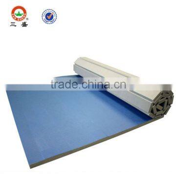 Carpet bonded foam flexi roll ,Roll up wrestling mat, cheerleading mats ,flexi roll gymnastic mats