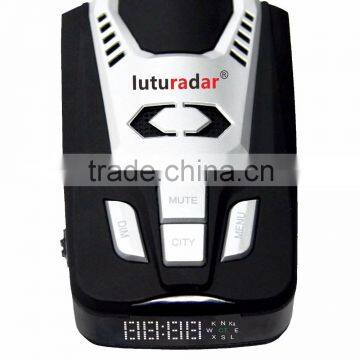 Superior Car Radar Detector 360 Degree Detection Of Signals With Voice And LED Text Alert For Russia