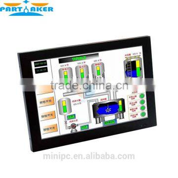 All in one touchscreen computer with 5 wire Gtouch 15 inch 6COM LPT LED touch Dual 1000Mbps Nics 1G RAM 16G SSD