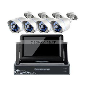 4ch Dvr Cctv Camera Kit With 7' Inch Lcd High Quality of Products photo-2
