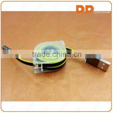 Colored High Quality Retractable Micro Usb Cable for Smartphone Usb Cable Line photo-5