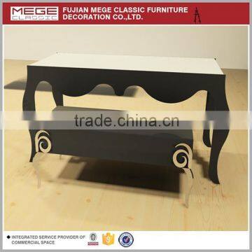 High quality clothes wooden retail tables display