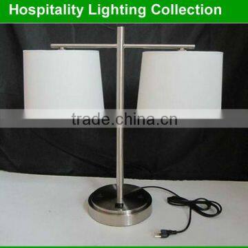 2015 Best Selling Brushed Nickel Desk Lamp