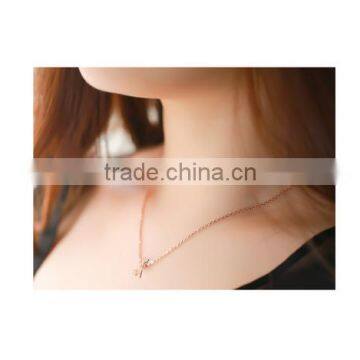 Fashion Stainless Steel Deer Charm Necklace Silver Deer Necklace Deer Head Necklace photo-5
