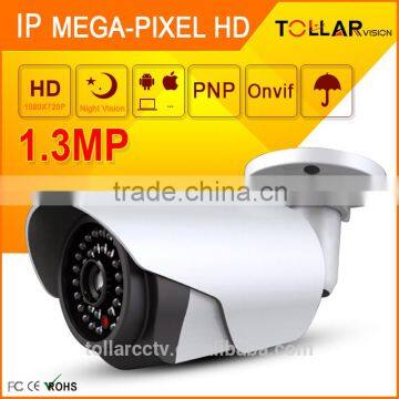 Waterproof Ip Cam With Bullet Mental