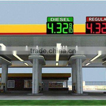 Gas price Display Function and Outdoor Usage led gas price digital sign