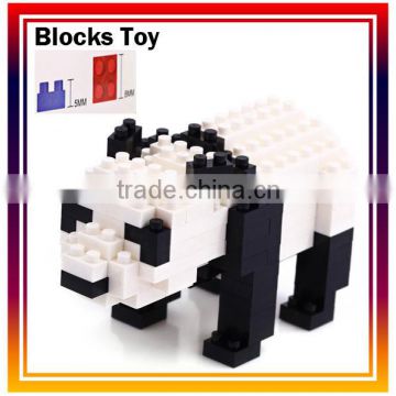 2016 China wholesale kids building blocks Panda 130 Pcs