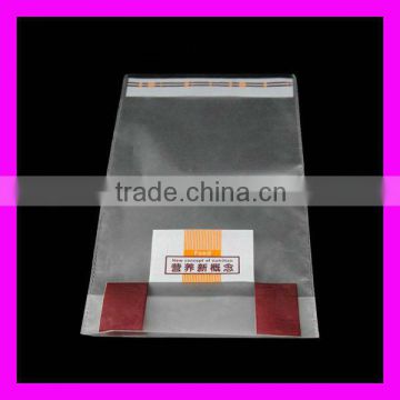 Yiwu custom bottom gusset plastic pp bread bag