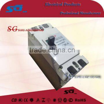 DC solar circuit breaker DC mould case circuit breaker 250A DC MCCB